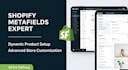 set up shopify metafields, custom fields and dynamic product pages