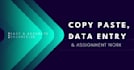 copy paste, typing, data entry