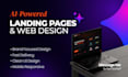 design modern ai vibe coded websites and landing pages