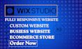 design wix studio website, wix studio redesign, create wix studio website design