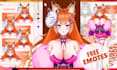 vtuber model lived 2d vtuber model anime vtuber model rigging vtuber commission