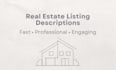 write compelling real estate listing descriptions