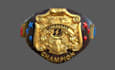 do cnc 3d design for championship belt using artcam stl file