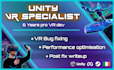 fix bugs or improve performance in your unity VR project