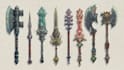 design unique weapons illustrations