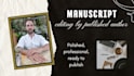 professionally edit and rewrite your book as a published author
