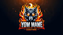 make outstanding blaze wolf mascot logo with express delivery