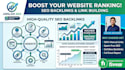 high quality SEO backlinks for website ranking