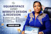 squarespace website design square redesign squarespace website development SEO