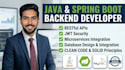 be your java and spring boot backend developer