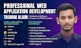 build full stack web applications using PHP and python flask