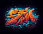 design graffiti logo with street art inspiration
