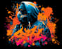 design custom multi layer graffiti portrait stencil art