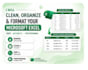 clean, organize and format your microsoft excel spreadsheet