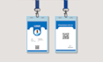 a professional and experienced id card, identity card, name card business card