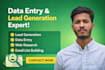 do professional data entry, data collection, web scraping, excel data cleaning