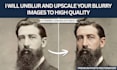 upscale and fix your blurry photos using ai