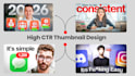 design youtube thumbnails that explode your CTR and views