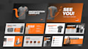 design a clean and professional canva presentation template