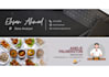 design premium and professional linkedin banner