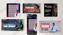 design custom church flyers, postcard design, leaflet on canva