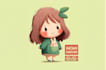 make cute kawaii chibi illustration for you