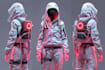 design cyberpunk character, original character design