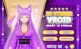 create 3d character models for vtuber, anime, 3d rigging, vroid or vrchat