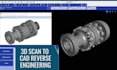 do reverse engineering from 3d scan, stl, obj and photo to step cad model
