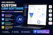 develop a custom CRM software with ai automation, integrations