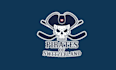 design best quality modern pirates theme logo