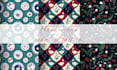 create unique hand drawn seamless patterns