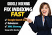 fix google indexing issues and index your website fast
