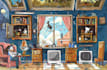 create cartoon background illustration