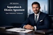 draft a UK mutual divorce or separation agreement letter
