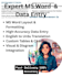 do ms excel data entry word formatting