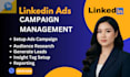 set up and optimize high converting linkedin ads campaigns