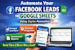zapier facebook leads to google sheets