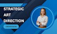 do strategic art direction for branding and visual identity