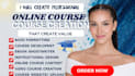 create ebook online course content, teachable course creation, workbook design