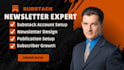 setup substack account manage substack newsletter manage substack post