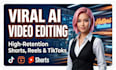 do viral video editing with high end effects for socials