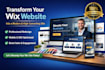 redesign your wix website into a modern high converting site