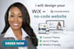 design your wix or squarespace no code website