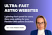 build a lightning fast website with headless cms