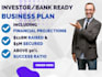 write business plan and provide detailed financial model