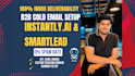 setup instantly ai and smartlead for high deliverability b2b cold email