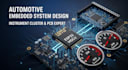 automotive digital instrument cluster pcbs embedded system esp32 speedometer rpm