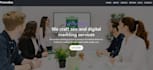 create responsive HTML CSS javascript website