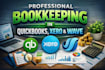 professional bookkeeping in quickbooks xero and wave